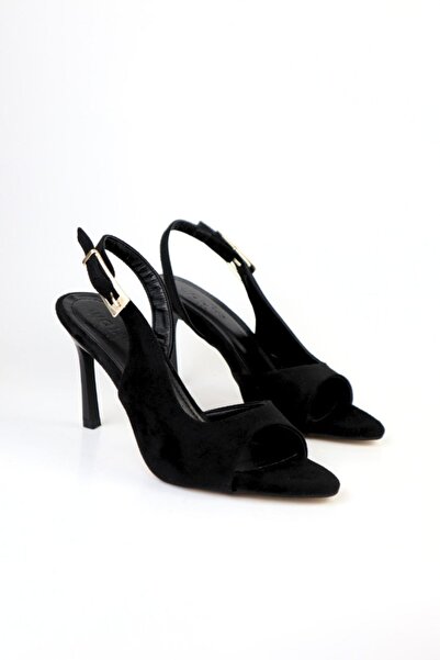 CİRON SHOES Γυναικεία βραδινά παπούτσια με χρυσή αγκράφα και λεπτομέρειες, ψη...