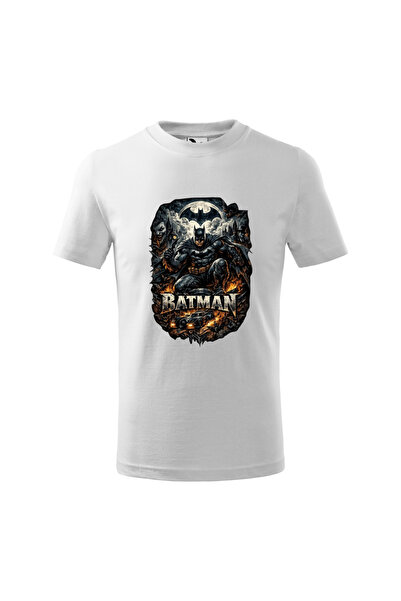Malfini Tricou Batman Copii Bumbac