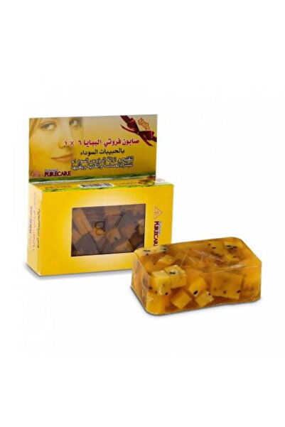 Desert Breeze صابون البابايا بالفواكه مع حبيبات سوداء 6 في 1 - 135 جرام