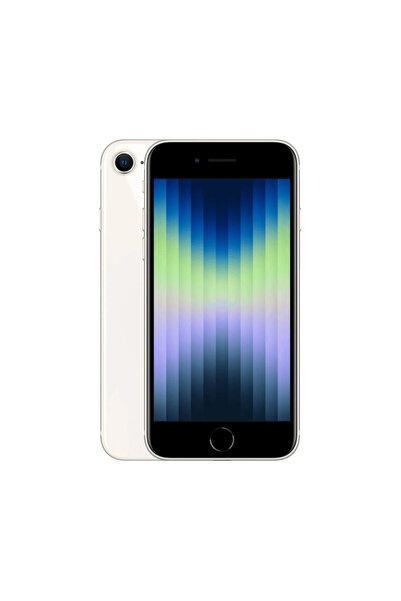 Apple Yenilenmiş iPhone SE 2022 128 GB Yıldız Işığı (12 Ay Garantili) - B Grade