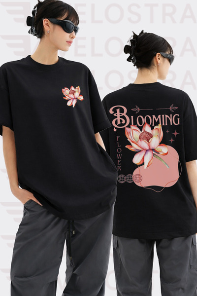 Velostra Unisex Γυναικεία και Ανδρικά T-shirt με στάμπα Bloom, Ειδικού Σχεδια...