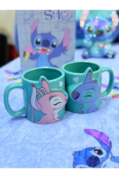 Stitch İkili kupa bardak