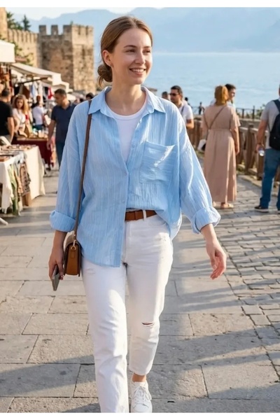 ÖZZYGİYİM Striped Shirt Sports