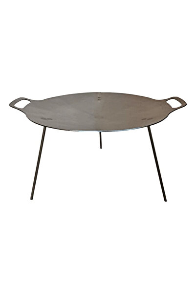 Perfect Home Disc pentru gratar, metalic, cu picioare, 39.5x30.5 cm,