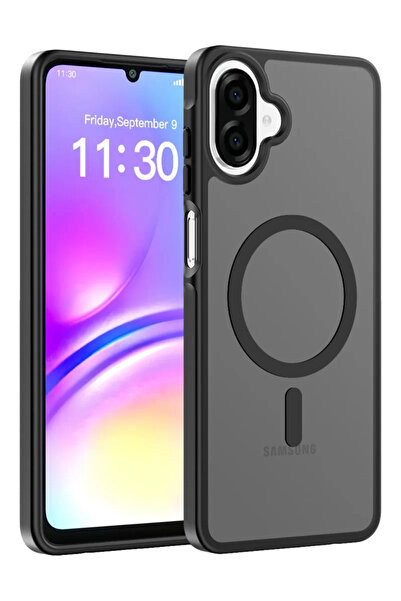 Beta Moda Hub غطاء جوكو سامسونج جالاكسي A07 4G جوتا ماج سيف - أسود