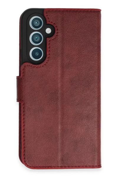 ZEMİRA HOME حافظة نيو فيس لهاتف سامسونج جالاكسي A34 5G تريند S بلس - أحمر