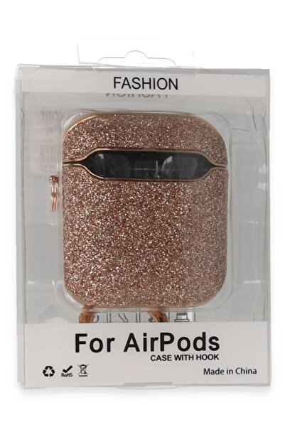 TeknoKapsül Newface AirPods 2 (2Nd Generation) Spell Glitter Case - Rose Gold