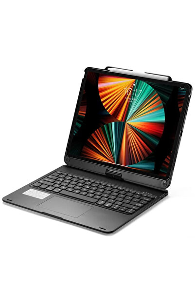 Beta Moda Hub حافظة نيو فيس لجهاز ايباد برو 12.9 (2021) حافظة تابلت سحرية مع ...