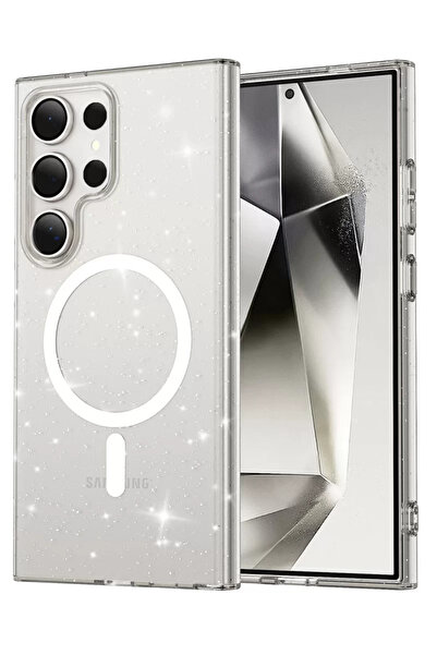 TeknoKapsül غطاء جوكو لهاتف سامسونج جالاكسي اس 23 الترا ستار ماج سيف - شفاف