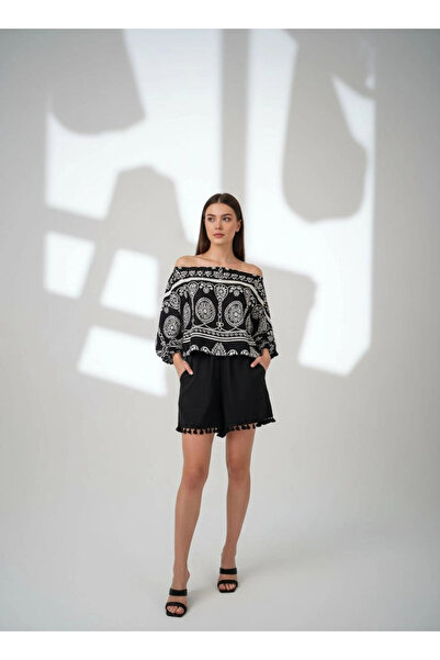 NEPAL BLOUSE & SHORTS SET