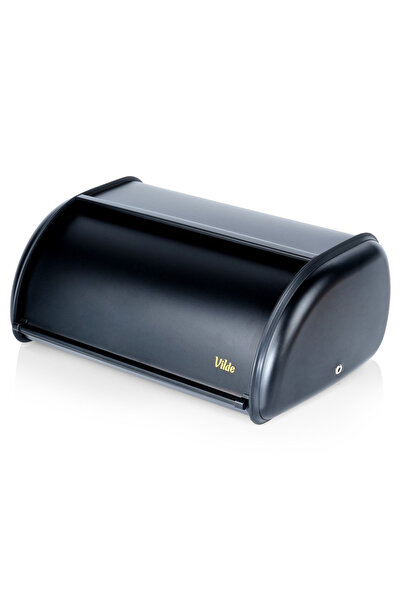 Vilde Black steel bread box 36 × 23 × 14.5 cm