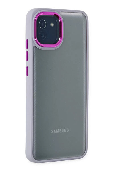 ZEMİRA HOME Newface Samsung Galaxy A03 Case Dora Cover - Lilac
