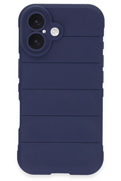 ZEMİRA HOME Newface iPhone 16 Case Optimum Silicone - Navy Blue