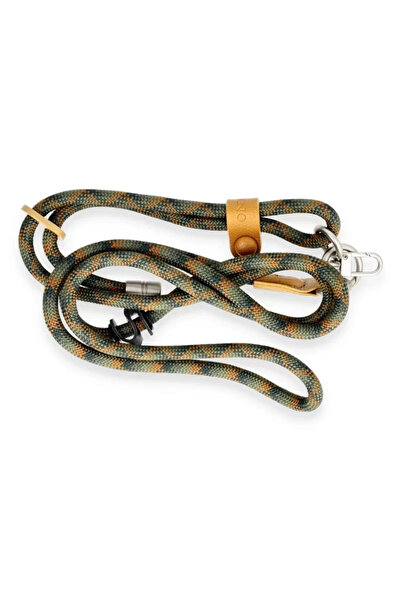 Beta Moda Hub حزام رقبة منقوش من Onegif JA - بني