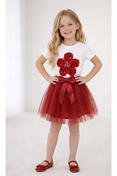 NOBLE STORE Κοριτσίστικο σετ με φούστα και μπλουζάκι, 23 Απριλίου και 29 Οκτω...