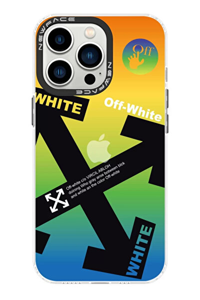 ZEMİRA HOME Newface iPhone 14 Pro Max Case Estoril Patterned Cover - Estoril - 5