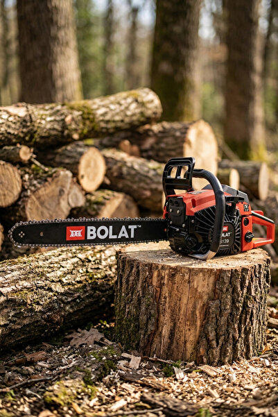 BOLAT 5520 3 Hp 52 cc 45 cm Kılavuz Benzinli Ağaç Kesme Motoru