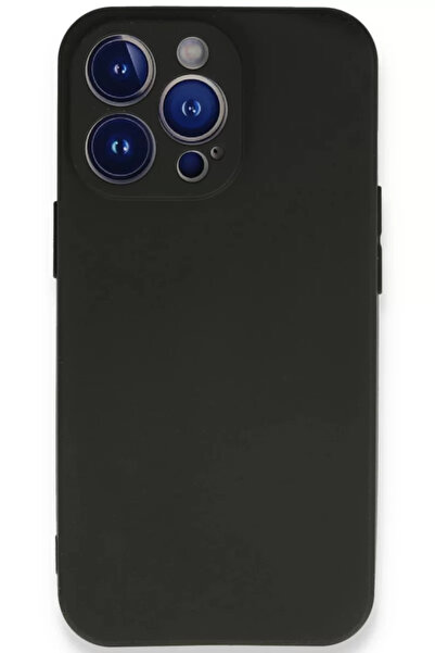ZEMİRA HOME Newface iPhone 14 Pro Max Case First Silicone - Black