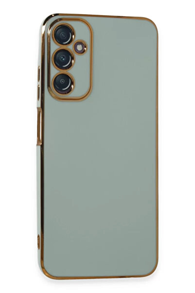ZEMİRA HOME Newface Samsung Galaxy A05S Case Volet Silicone - Light Green