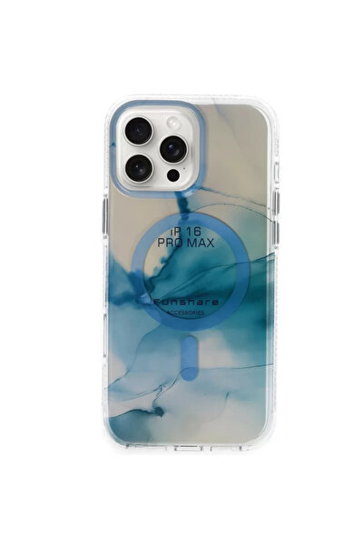 Beta Moda Hub غطاء جوكو ايفون 16 برو ماكس فانتوم ماجسيف - أزرق