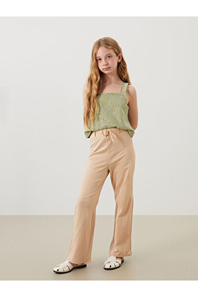 LC Waikiki Shining Choices by Shining Store Girls' Pants with Waist Cord