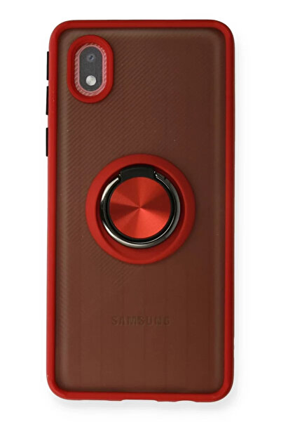 TeknoKapsül Newface Samsung Galaxy A01 Core Case Montreal Silicone Cover with...