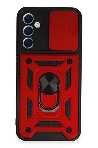 ZEMİRA HOME حافظة نيو فيس لهاتف سامسونج جالاكسي A34 5G مع حلقة عدسة من السيلي...