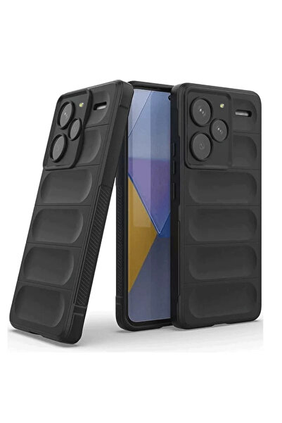 TeknoKapsül حافظة نيو فيس جنرال موبايل إيرا 30 من السيليكون المثالي - أسود