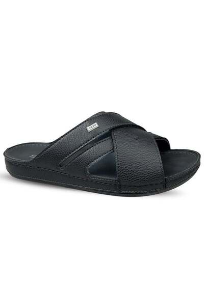 Ceyo 9964-12 Мъжки чехли - ЧЕРНИ