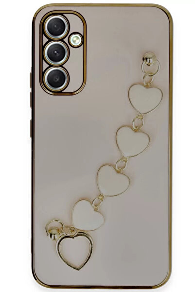 TeknoKapsül حافظة سامسونج جالاكسي A34 5G من نيو فيس سيليكون - بودرة