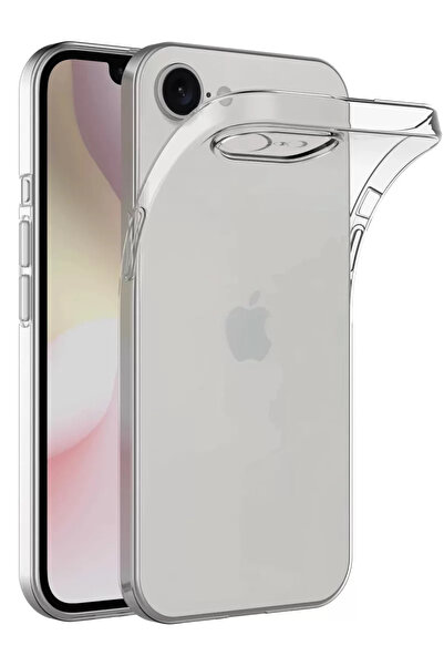 Beta Moda Hub حافظة Newface لهاتف آيفون 16E من السيليكون الشفاف الفاخر