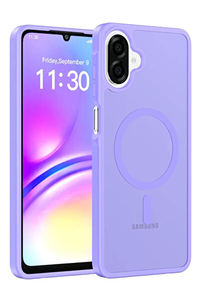 Beta Moda Hub غطاء جوكو سامسونج جالاكسي A07 4G جوتا ماج سيف - أرجواني