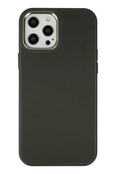 Beta Moda Hub حافظة نيو فيس لهاتف آيفون 12 برو ماكس جلد آسيوي سيليكون - أخضر ...