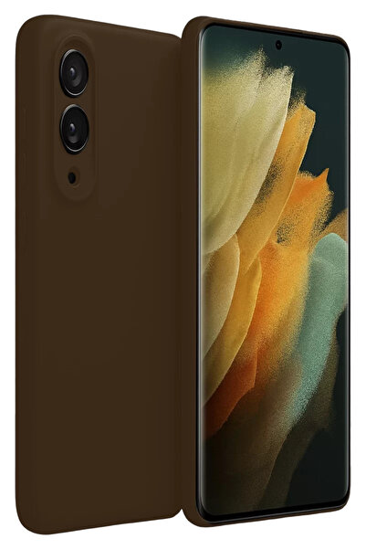 Beta Moda Hub جهاز سامسونج جالاكسي S25 ايدج فرس أول سيليكون - بني