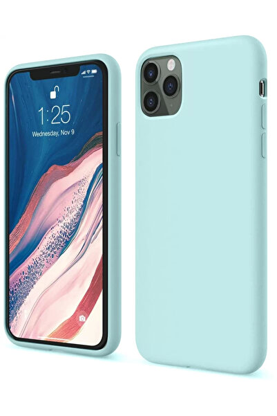 ZEMİRA HOME Newface iPhone 11 Pro Case First Silicone - Turquoise