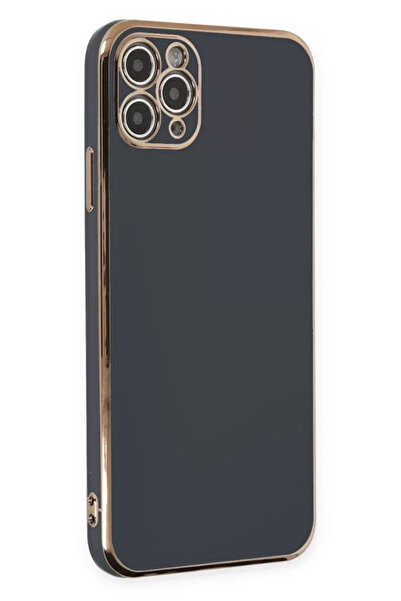 Beta Moda Hub نيوفايس حافظة ايفون 11 برو ماكس فوليت سيليكون - اسود