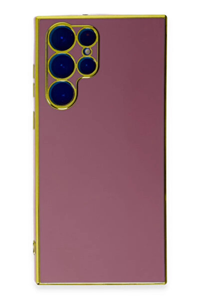 ZEMİRA HOME Newface Samsung Galaxy S22 Ultra Case Volet Silicone - Red