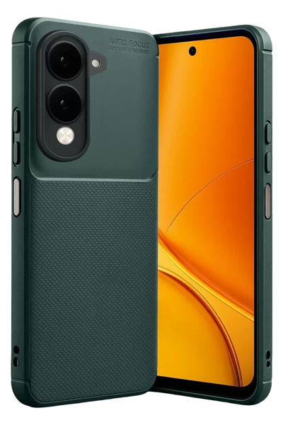 TeknoKapsül غطاء كربون فوكس أوتوماتيكي من نيو فايس فيفو Y29S - أخضر داكن