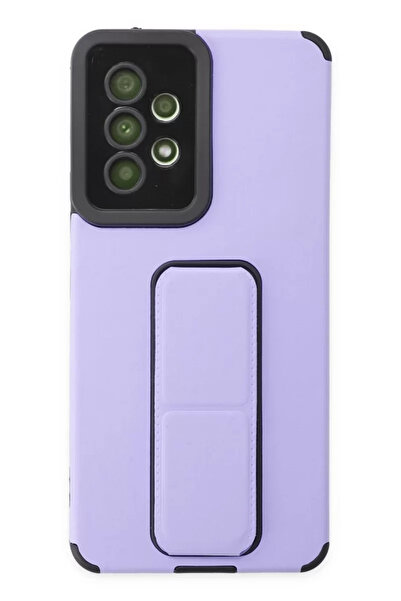 TeknoKapsül حافظة نيو فيس لهاتف سامسونج جالاكسي A53 5G ميجا ستاند سيليكون - أ...