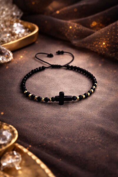 OEM Bratara pe snur cu bile din oxel inoxidabil placat cu aur de 18k