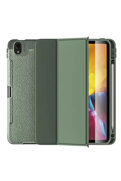 TeknoKapsül حافظة تابلت من السيليكون لجهاز iPad Air 4 10.9 من Newface - أخضر