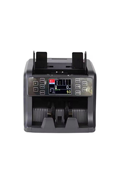 HeMeS DEEP GREY A15 Üstten Beslemeli Ofis Tipi Para Sayma Makinesi