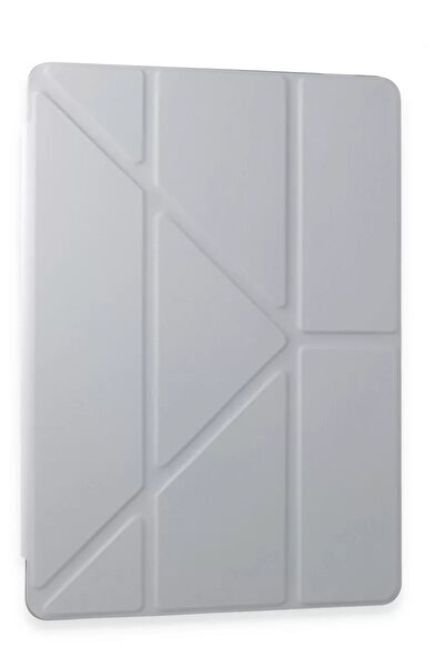 TeknoKapsül حافظة تابلت سامسونج جالاكسي تاب A9 من نيو فيس مع حامل قلم - رمادي