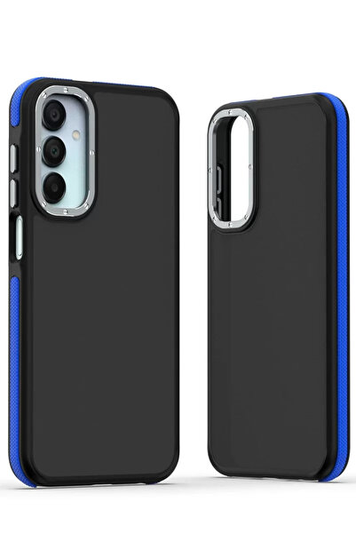 ZEMİRA HOME غطاء هارفيل لهاتف سامسونج جالاكسي A25 5G من نيو فيس - أزرق داكن