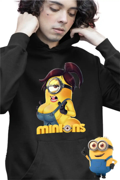 OEM Детски суичър за момчета Миньони Марлена Миньони от  "Аз, проклетникът "