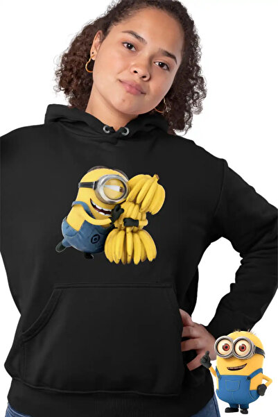 OEM Γυναικείο Φούτερ Μίνιονς Μπανάνα Απαισιότατοι