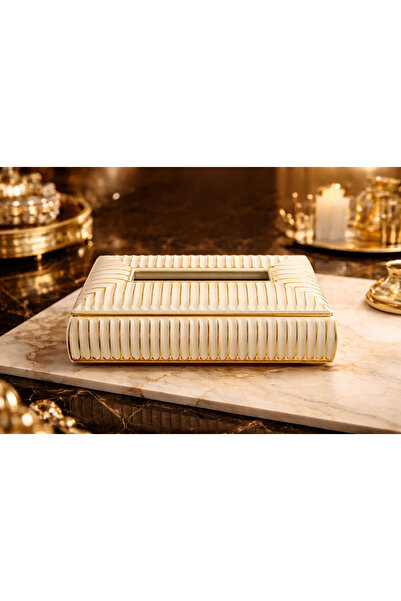 Noor علبة المناديل الملكية الفاخرة – Royal Touch Tissue Box