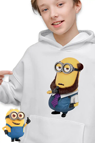 OEM Παιδικό Φούτερ Αγοριών Μίνιονς Φιλόσοφος Καθηγητής Απαισιότατοι
