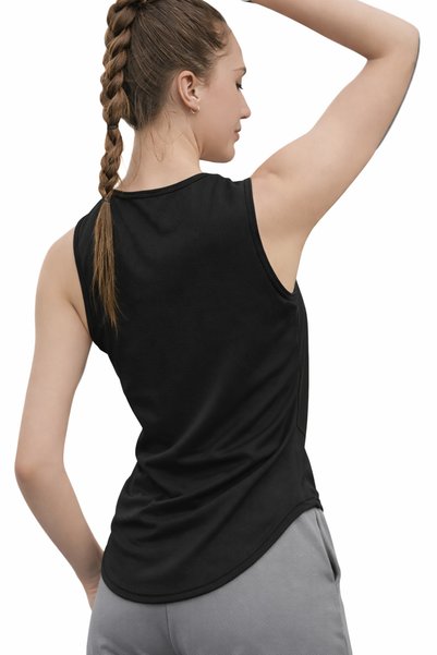 Vitra World Women Quick Dry Sleeveless Workout Tank Top Slim Fit Crew Neck Yoga Running Gym Fitness Training