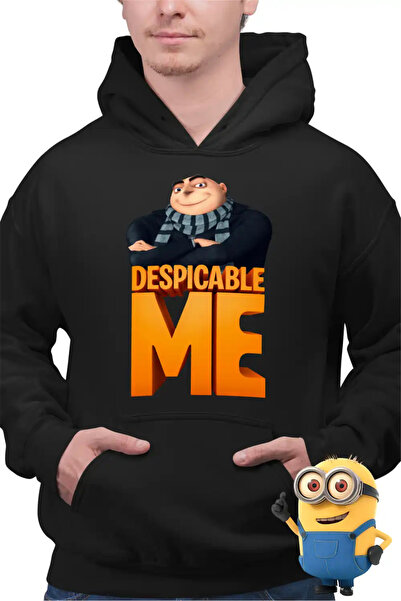 OEM Ανδρικό Φούτερ με Κουκούλα Εγώ, ο Απαισιότατος Γκρου Μίνιονς